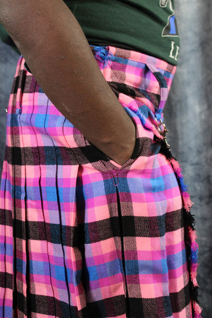 Bi-Sexual Pride Tartan Kilt - view 2