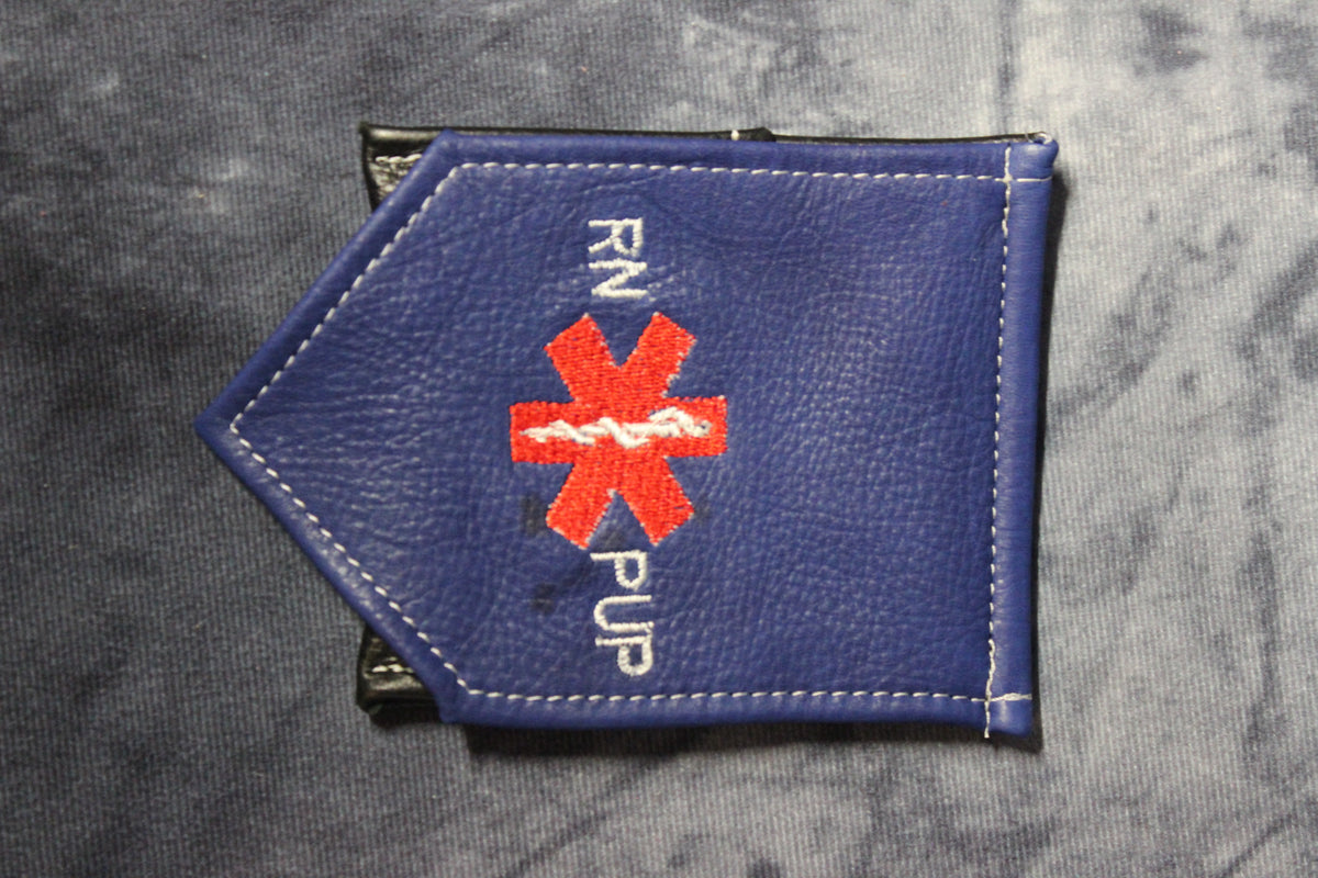 Nurse Pup Pocket Flag - front view