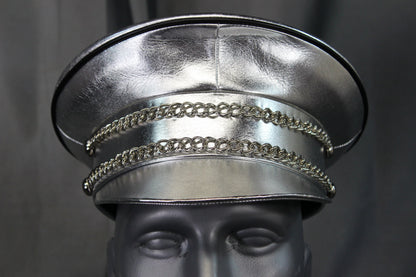 OnF Muir Cap in Silver with Black Trim - view 2