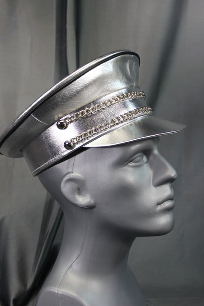 OnF Muir Cap in Silver with Black Trim - view 4