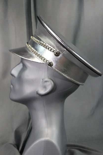 OnF Muir Cap in Silver with Black Trim - view 7