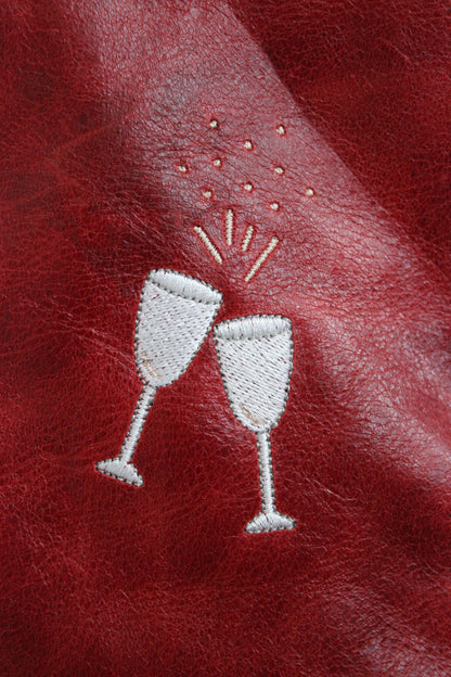 Leather Christmas Stockings - 100% Hand Made in the USA. Monogramming available. - view 18