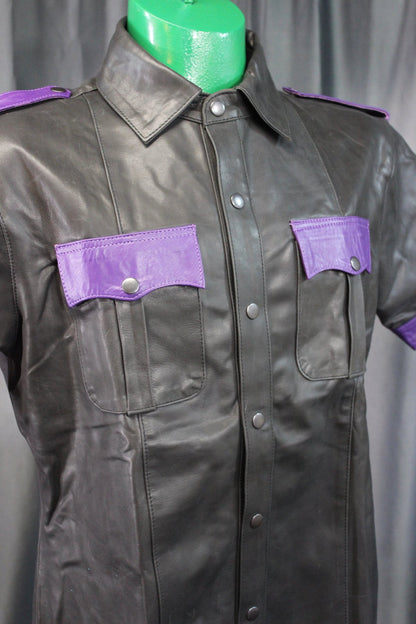 Formal Leather Shirts with Highlights by The Otter and The Fox - view 6