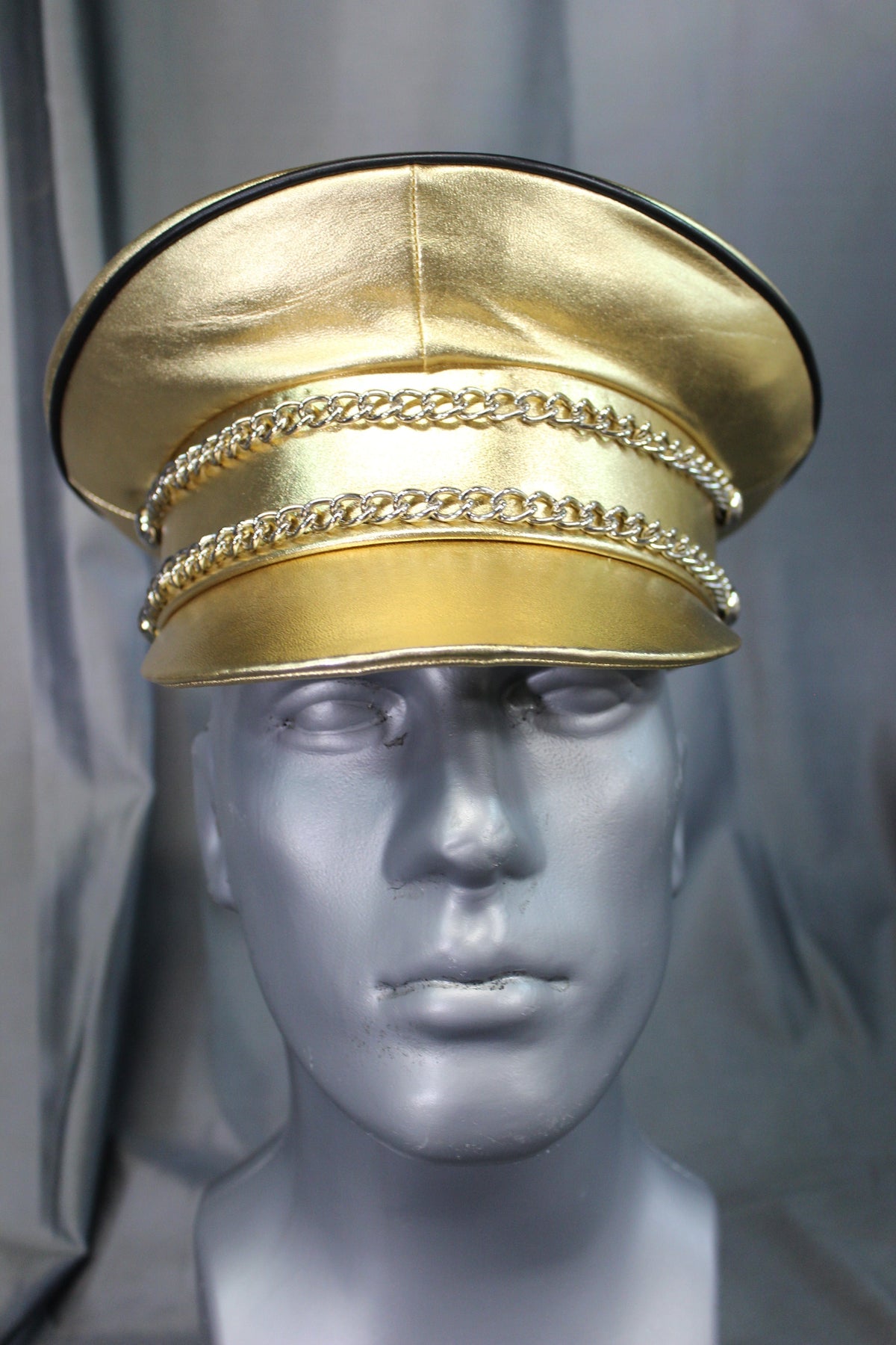 OnF Muir Cap in Gold with Black Trim - view 2