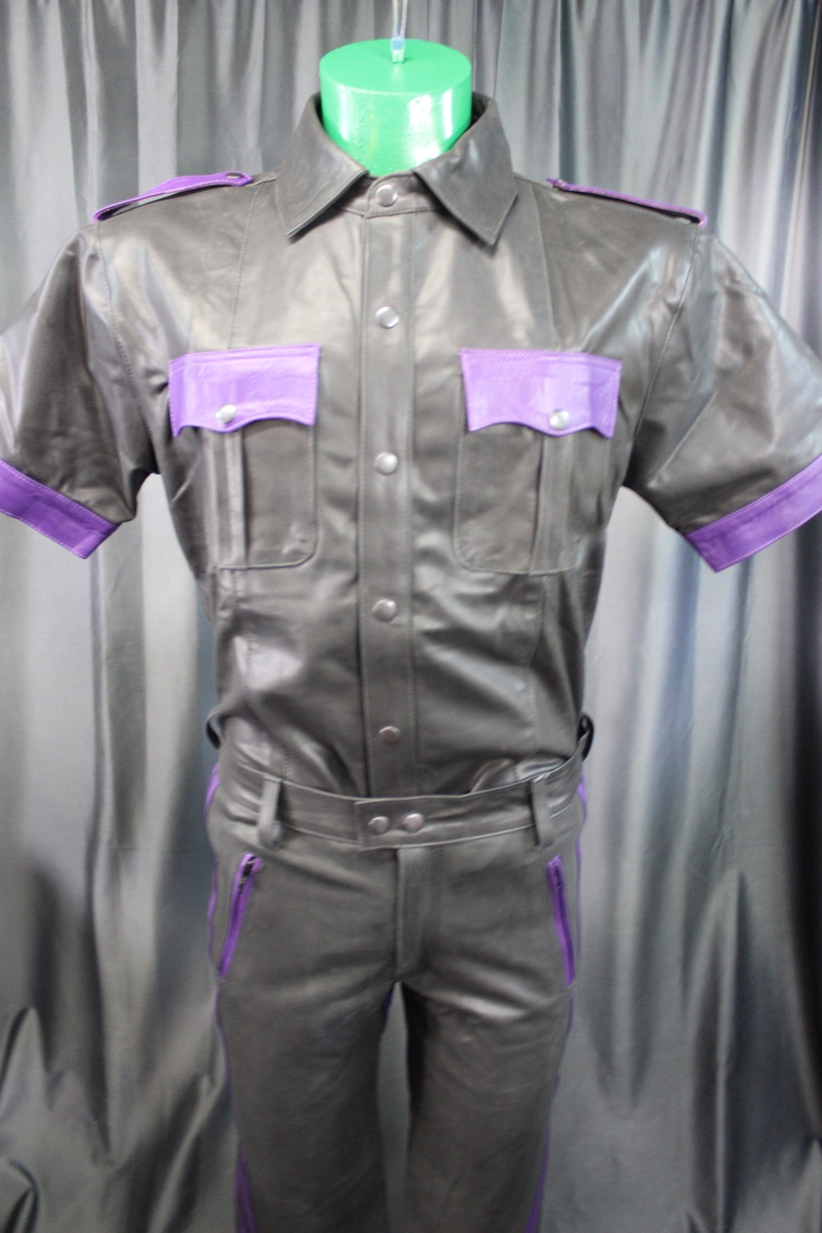 Formal Leather Shirts with Highlights by The Otter and The Fox - view 3