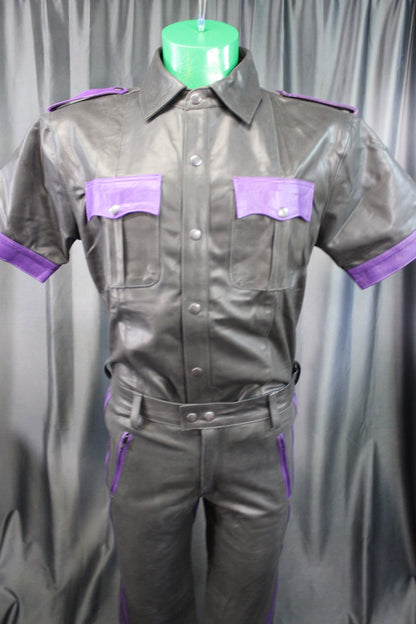 Formal Leather Shirts with Highlights by The Otter and The Fox - view 3