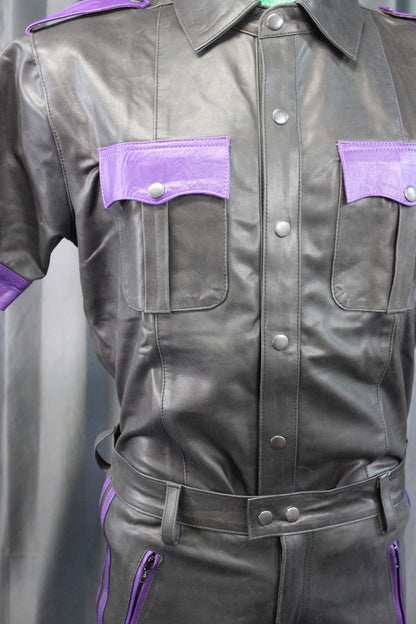 Formal Leather Shirts with Highlights by The Otter and The Fox - view 8