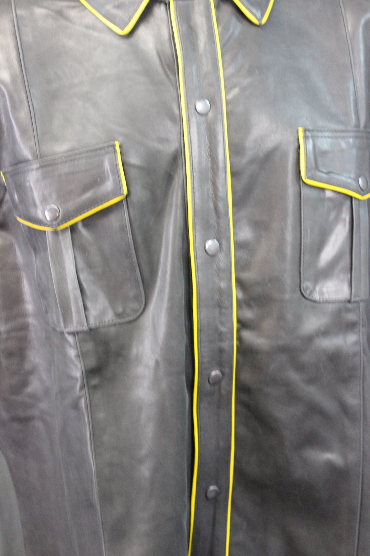 Formal Leather Shirts with Pinstriping by The Otter and The Fox - view 7