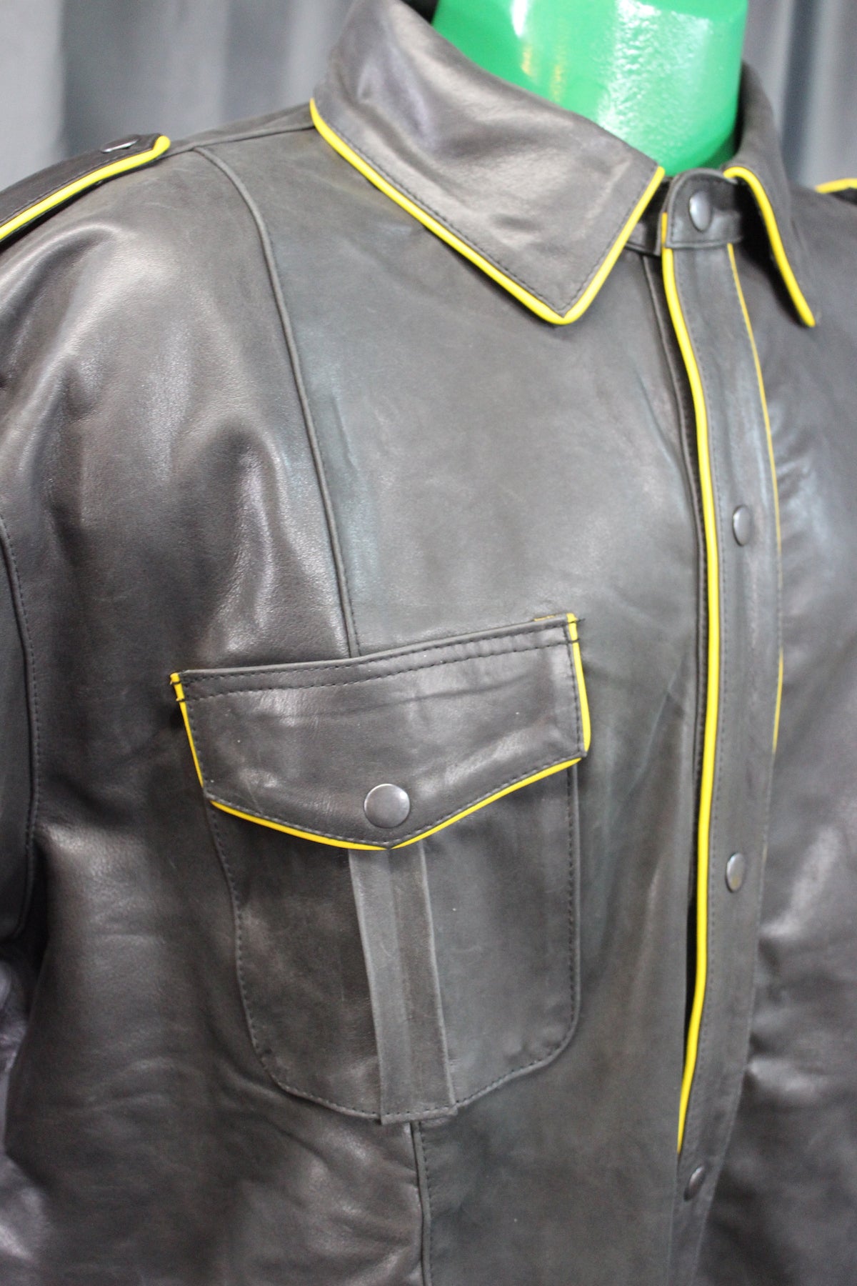 Formal Leather Shirts with Pinstriping by The Otter and The Fox - view 8
