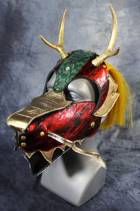 Asian Dragon Hood - front view