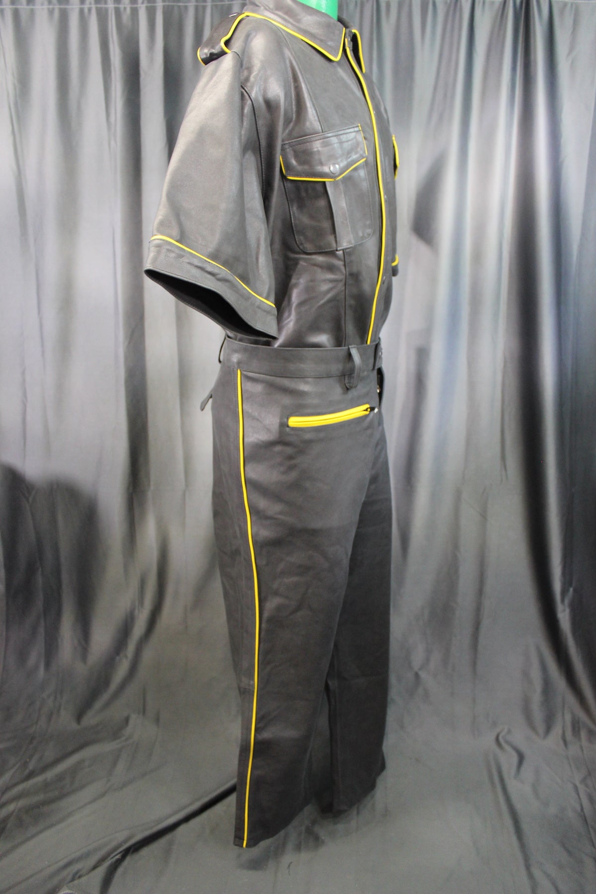Formal Leather Shirts with Pinstriping by The Otter and The Fox - view 5