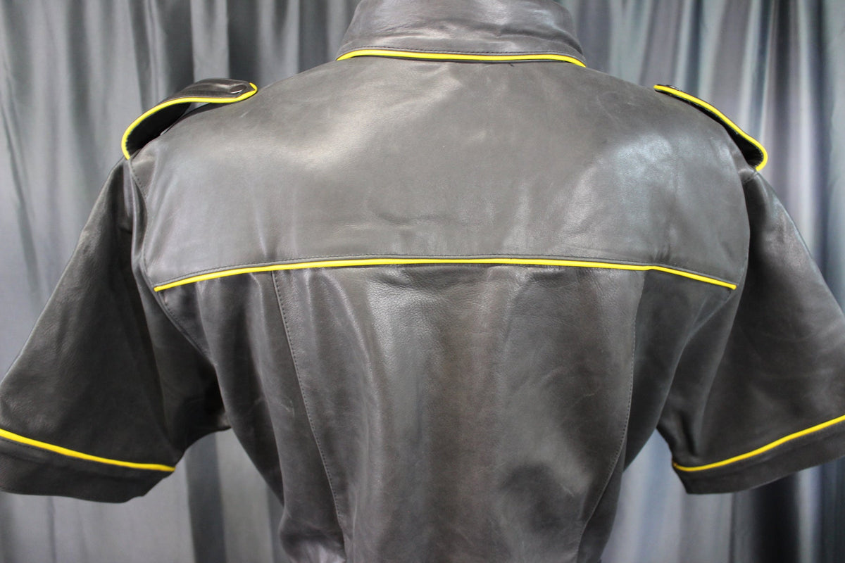 Formal Leather Shirts with Pinstriping by The Otter and The Fox - view 2