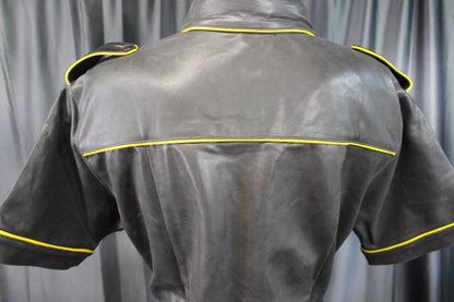 Formal Leather Shirts with Pinstriping by The Otter and The Fox - view 2