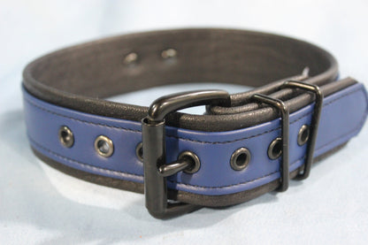 Locking Two Tone Collar - Top Stripe Construction - view 2