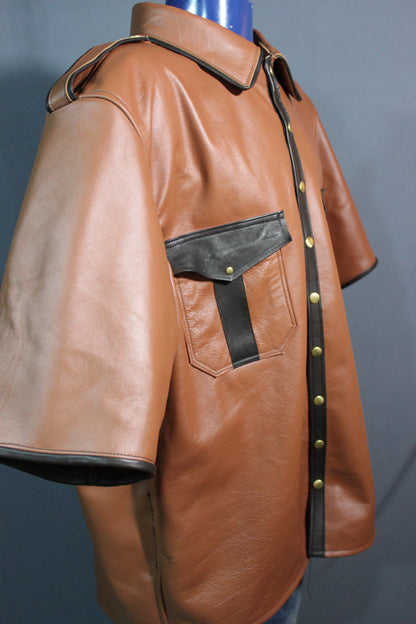 Formal Leather Dress Shirt - view 39