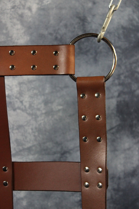 Classic Webbed Leather Sling - view 2