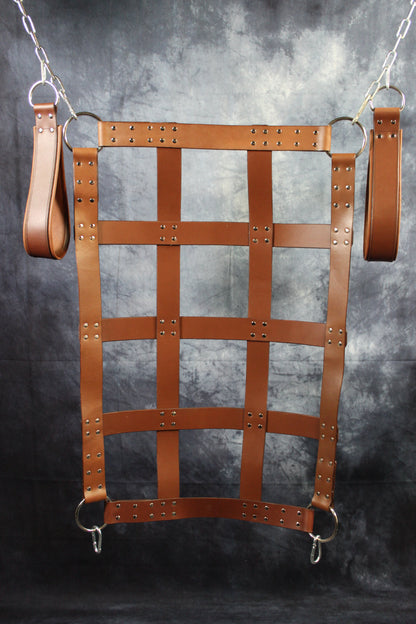 Classic Webbed Leather Sling - view 7