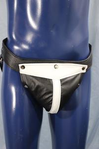 Jockstrap with Interchangeable Codpiece (Colored Highlights) - view 7