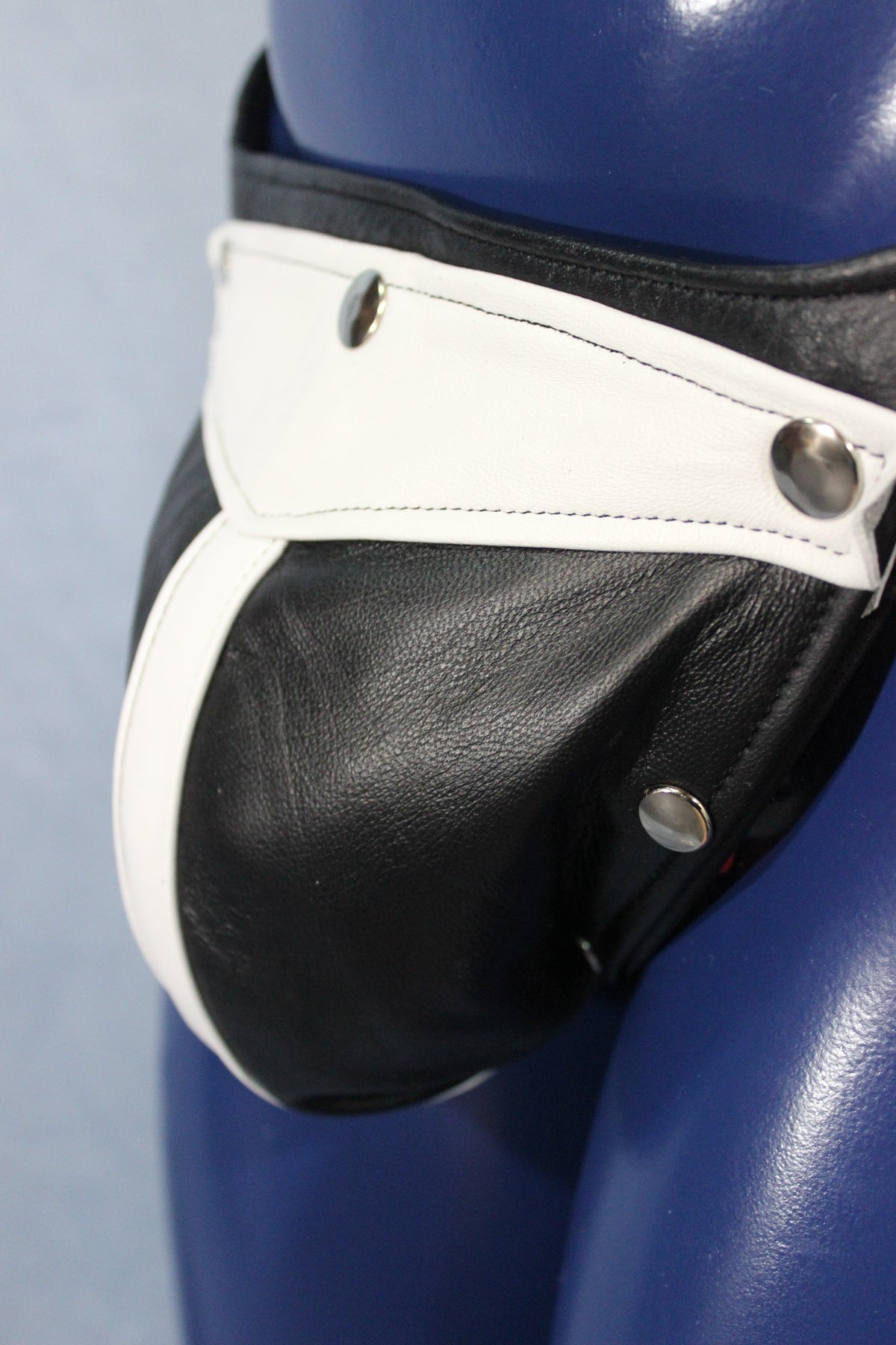 Leather Jock with Interchangeable Color Codpiece - view 8