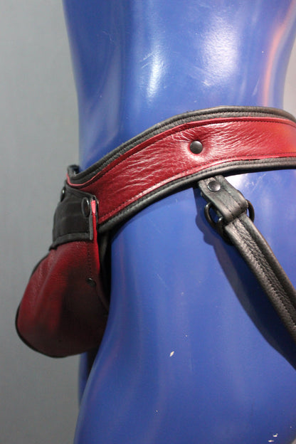 Jockstrap with Interchangeable Codpiece (Colored Pouch and Waistband) - view 3