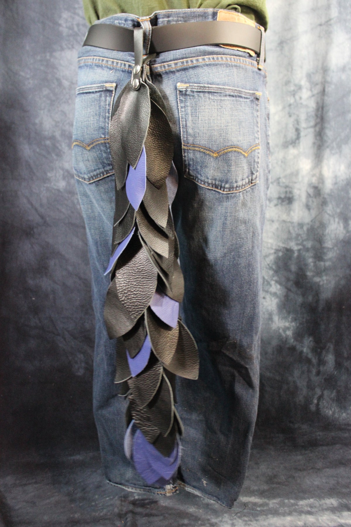 Leather Wolf Tail - view 2