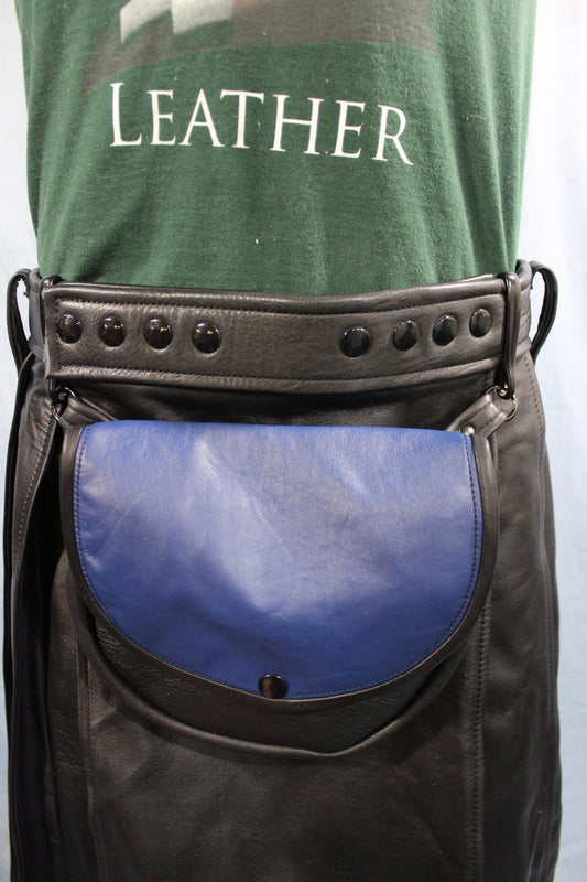 Classic Leather Sporran - front view