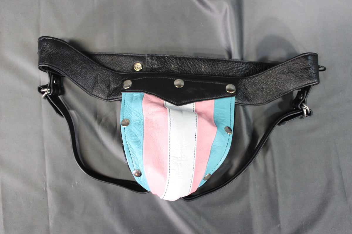 Transgender Pride Jock - front view