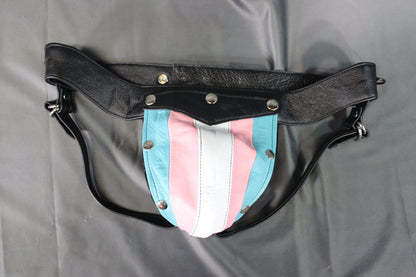 Transgender Pride Jock - front view