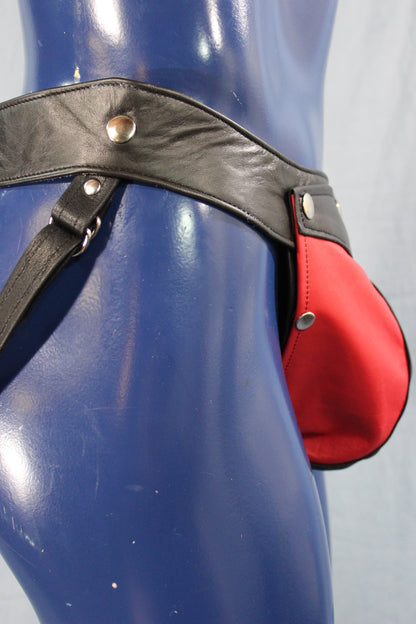Jockstrap with Interchangeable Codpiece (Colored Pouch) - view 4