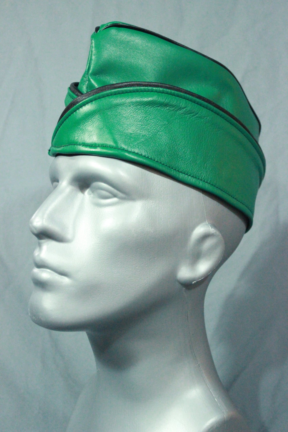 Leather Garrison Cap - view 18