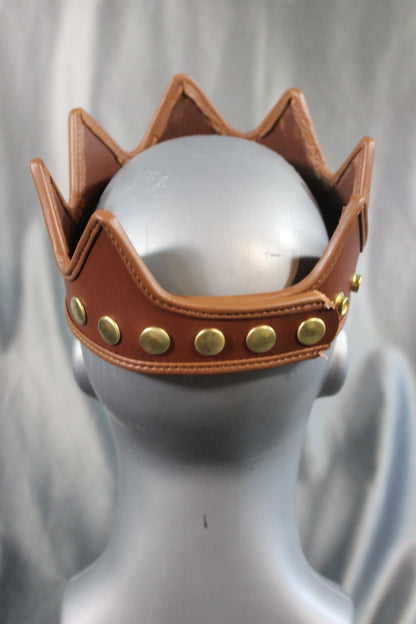 Leather Crown with Colored Edging - view 8
