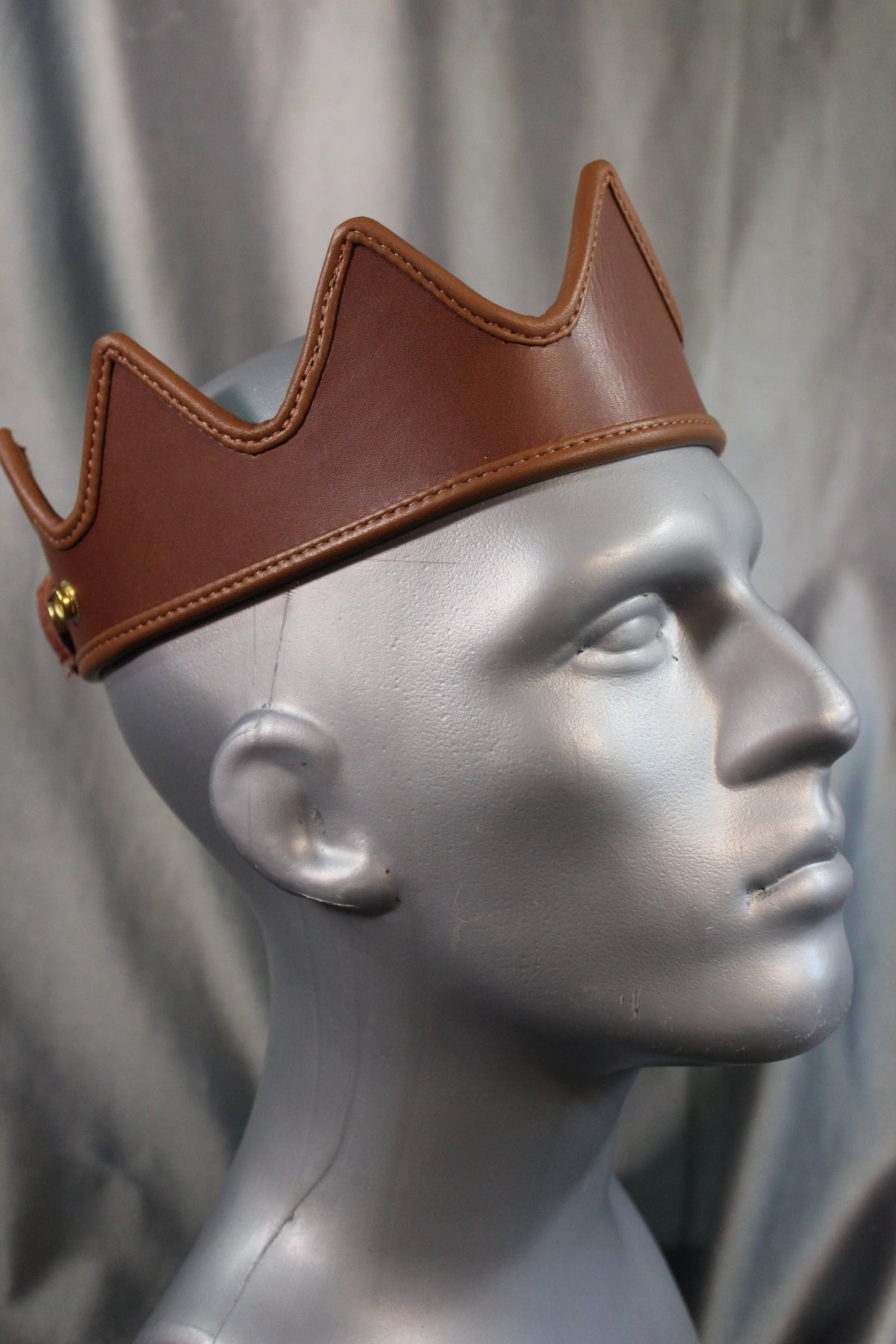 Leather Crown with Colored Edging - view 9