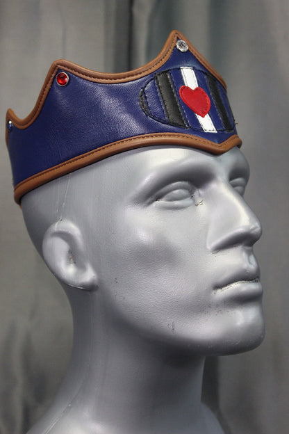 Leather Pride Flag Crown - view 2