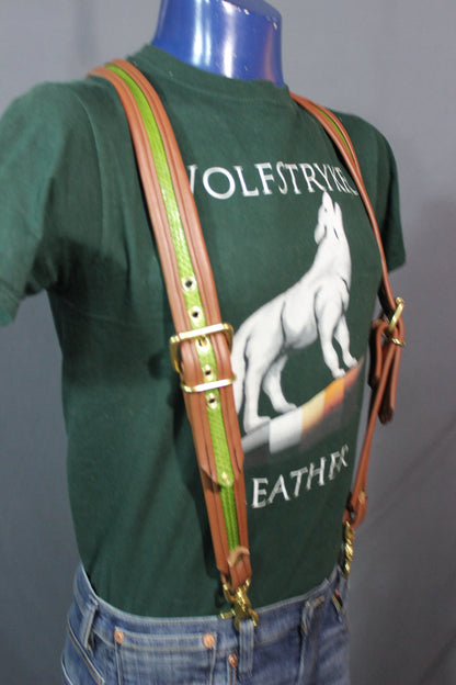 Snake Skin Suspenders - view 3