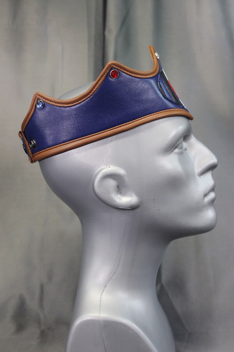 Leather Pride Flag Crown - view 3