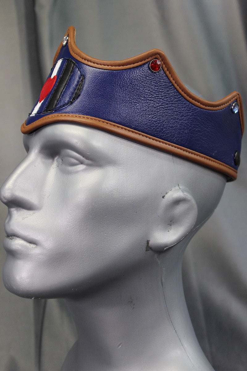 Leather Pride Flag Crown - view 4