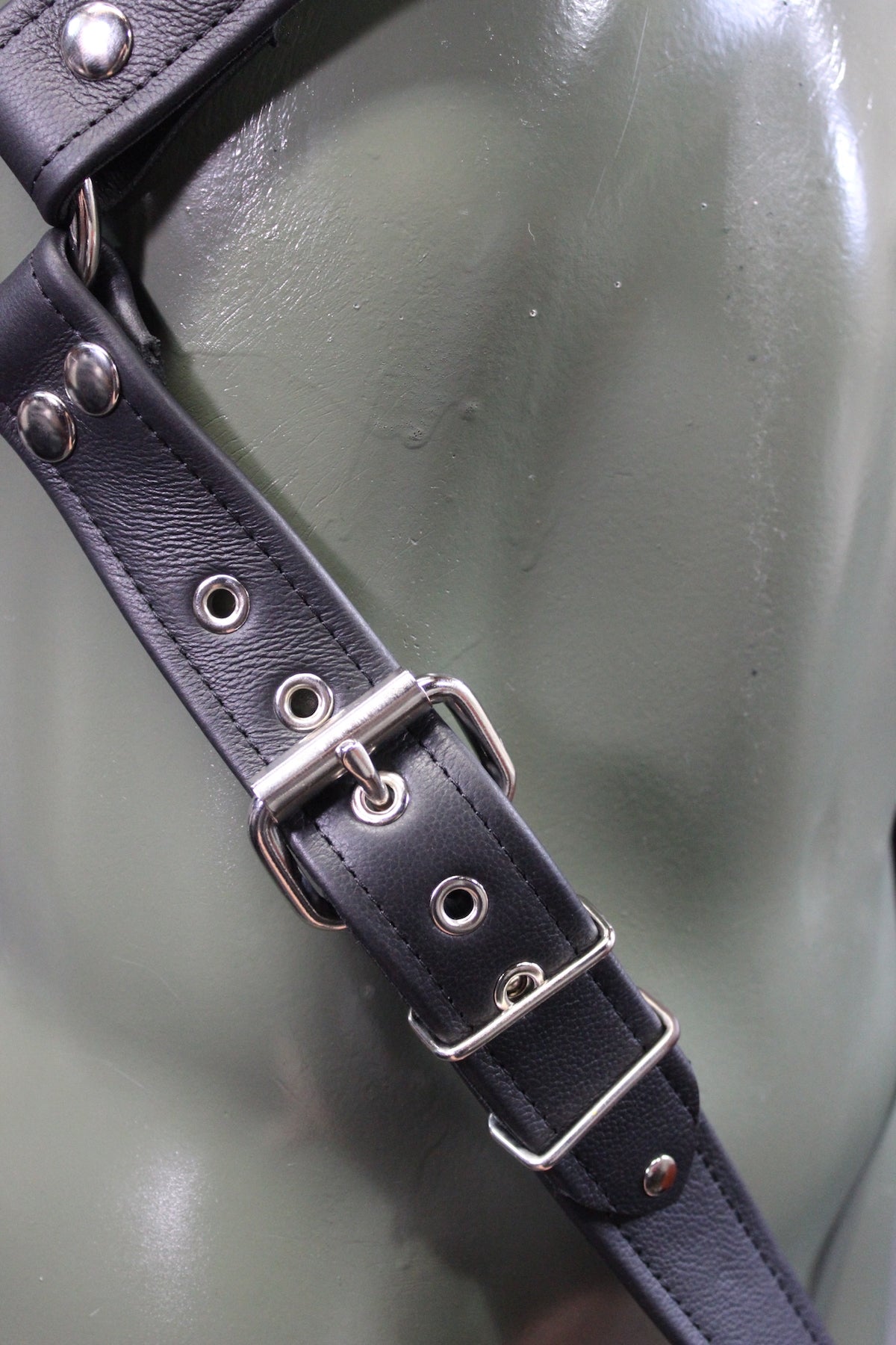 Leather Harspenders with Buckles - view 11