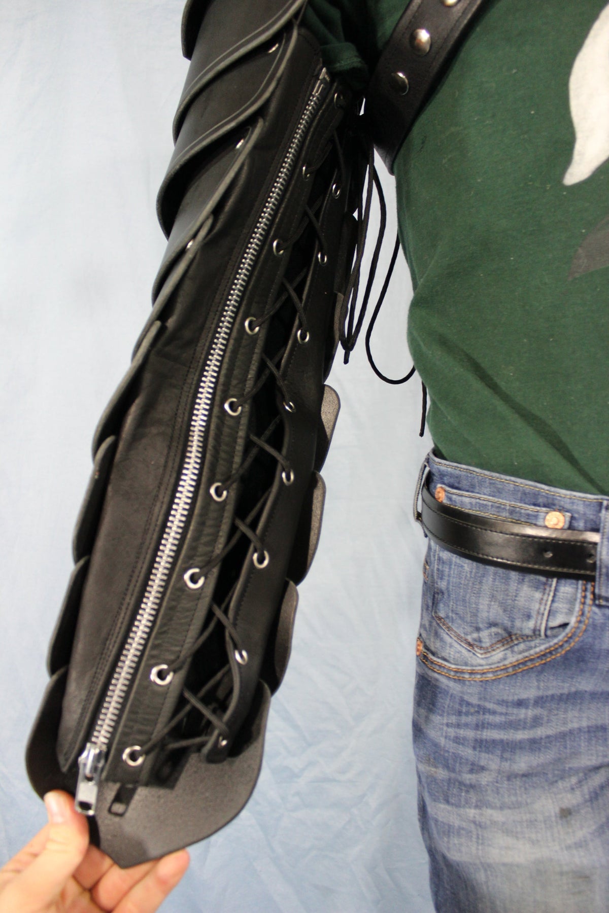 Scale Arm Armor with Gladiator Harness - view 6