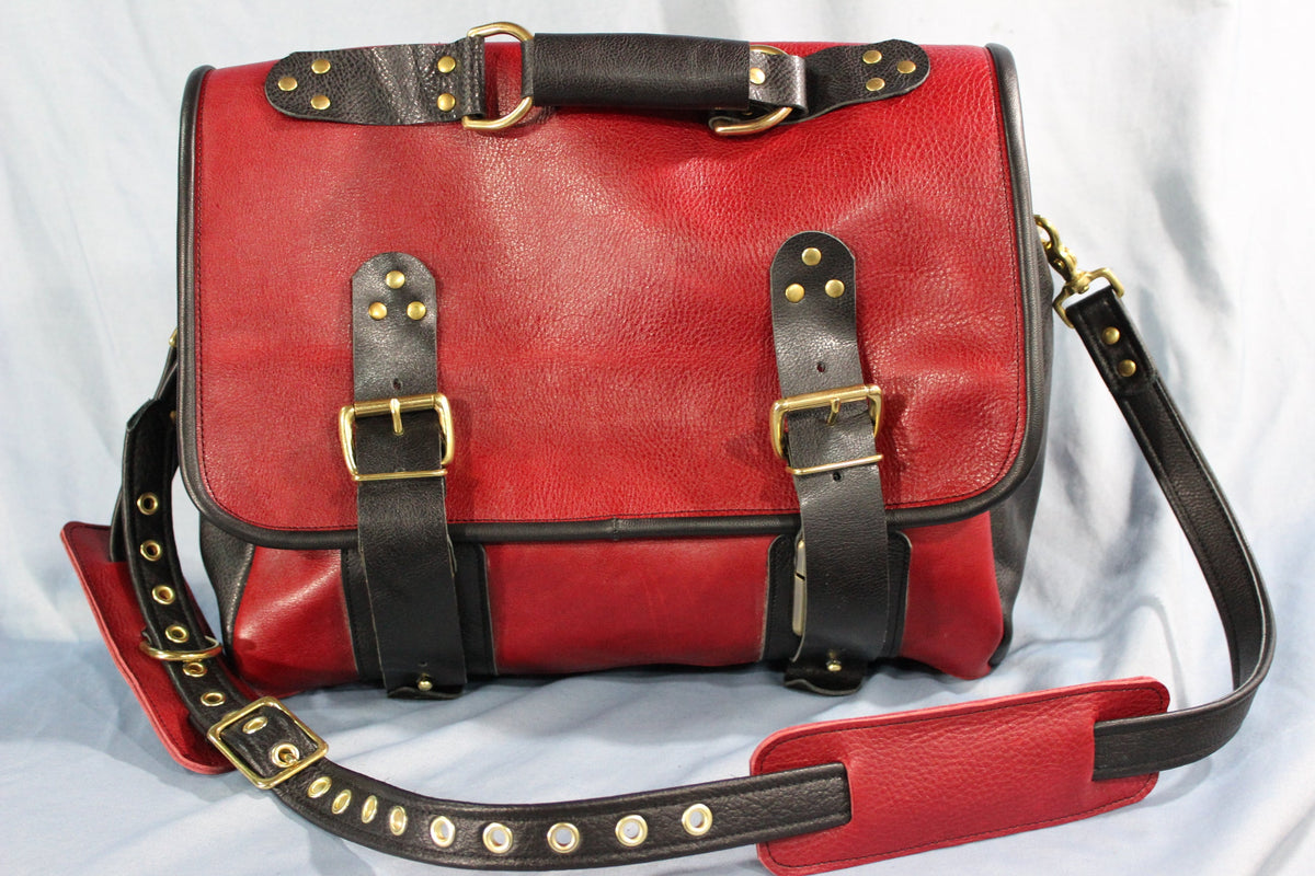 Leather Messenger Bag - view 8
