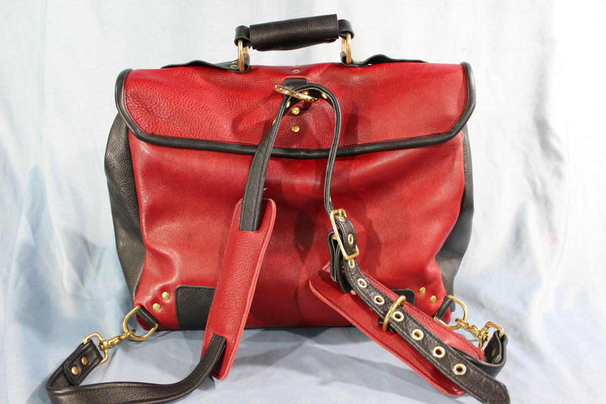 Leather Messenger Bag - view 9