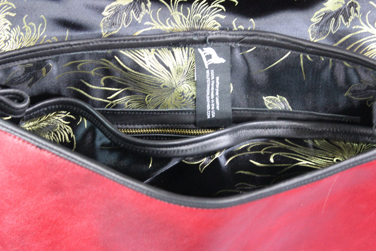 Leather Messenger Bag - view 10