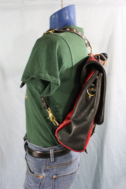 Leather Messenger Bag - view 5