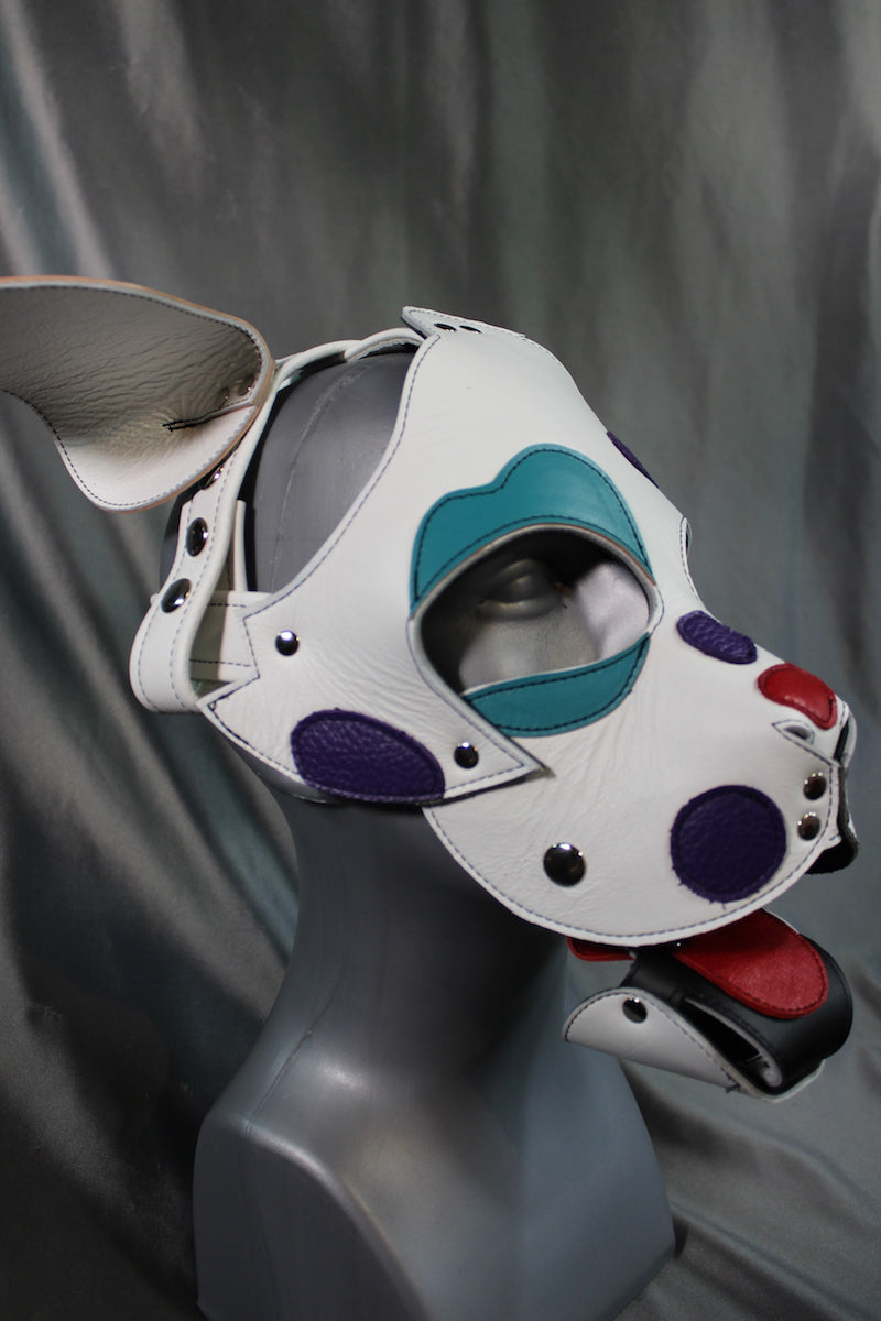 Rainbow Dalmatian Pup Hood - view 2