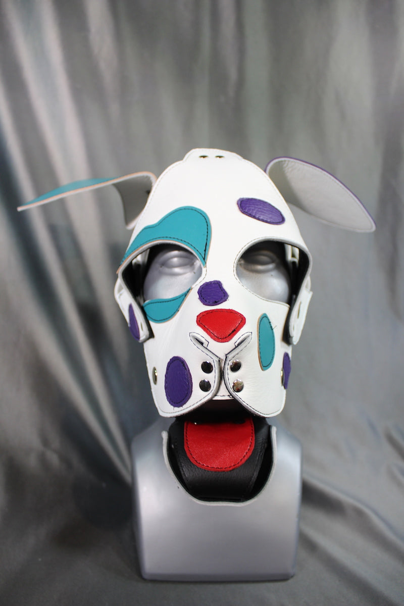 Rainbow Dalmatian Pup Hood - view 3