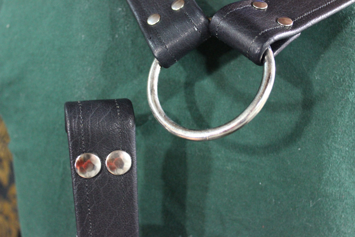 Classic Convertible Leather Suspenders - view 3