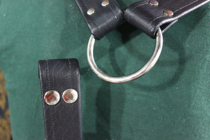 Classic Convertible Leather Suspenders - view 3