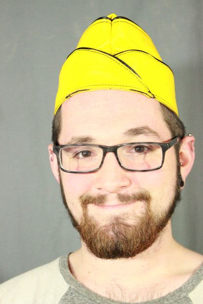 Leather Garrison Cap - view 3