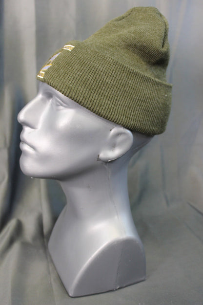 Wolfstryker Green Knitted Beanie - view 2