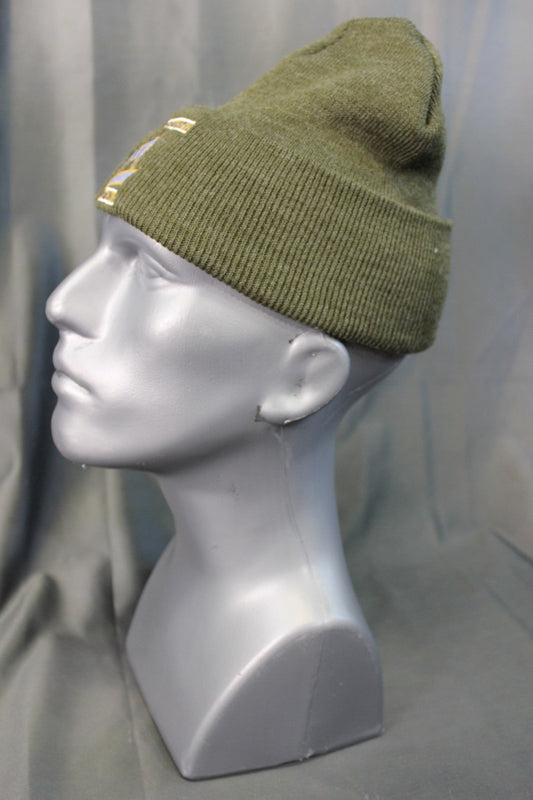 Wolfstryker Green Knitted Beanie - view 2