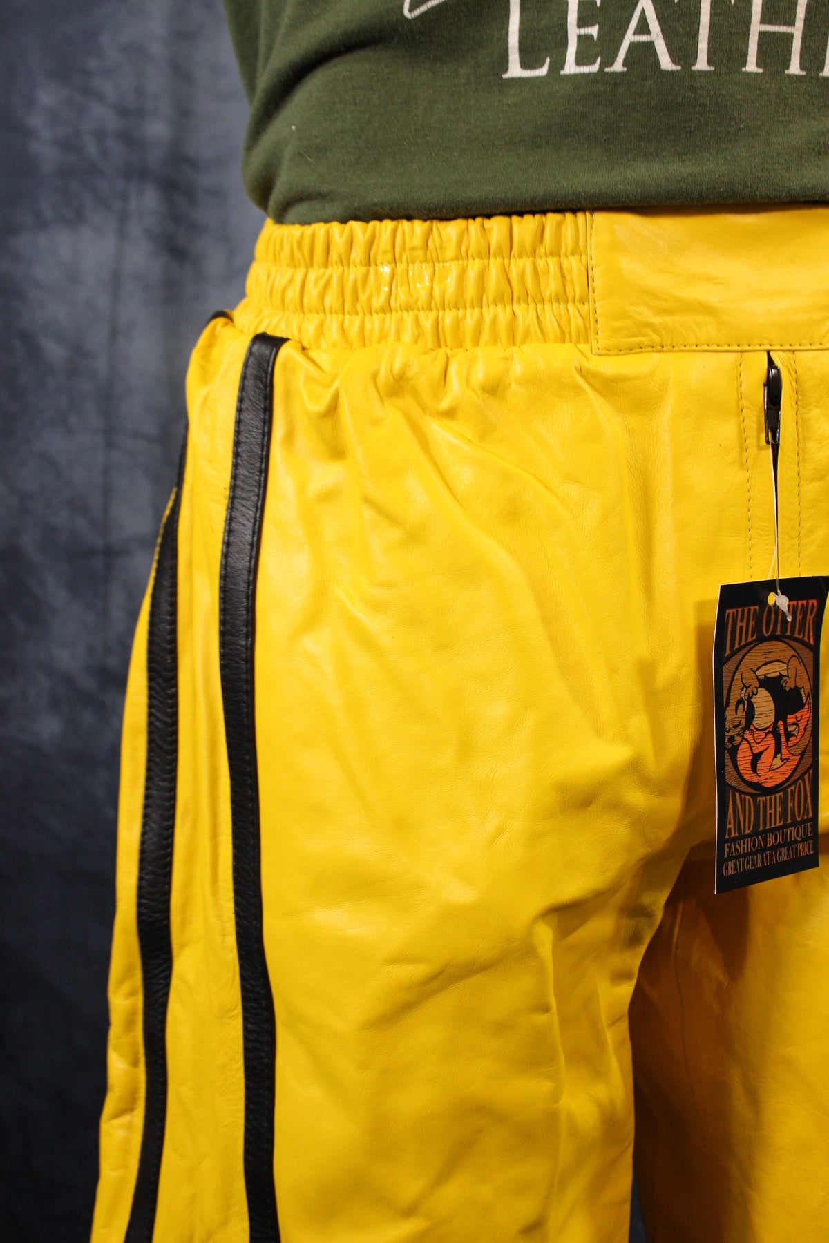 Basketball Shorts in Yellow and Black - view 2